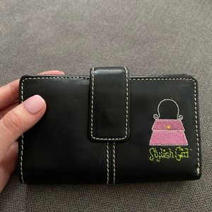 vintage fossil “stylish girl” wallet